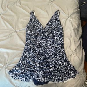 La Blanca one piece swimsuit size 10